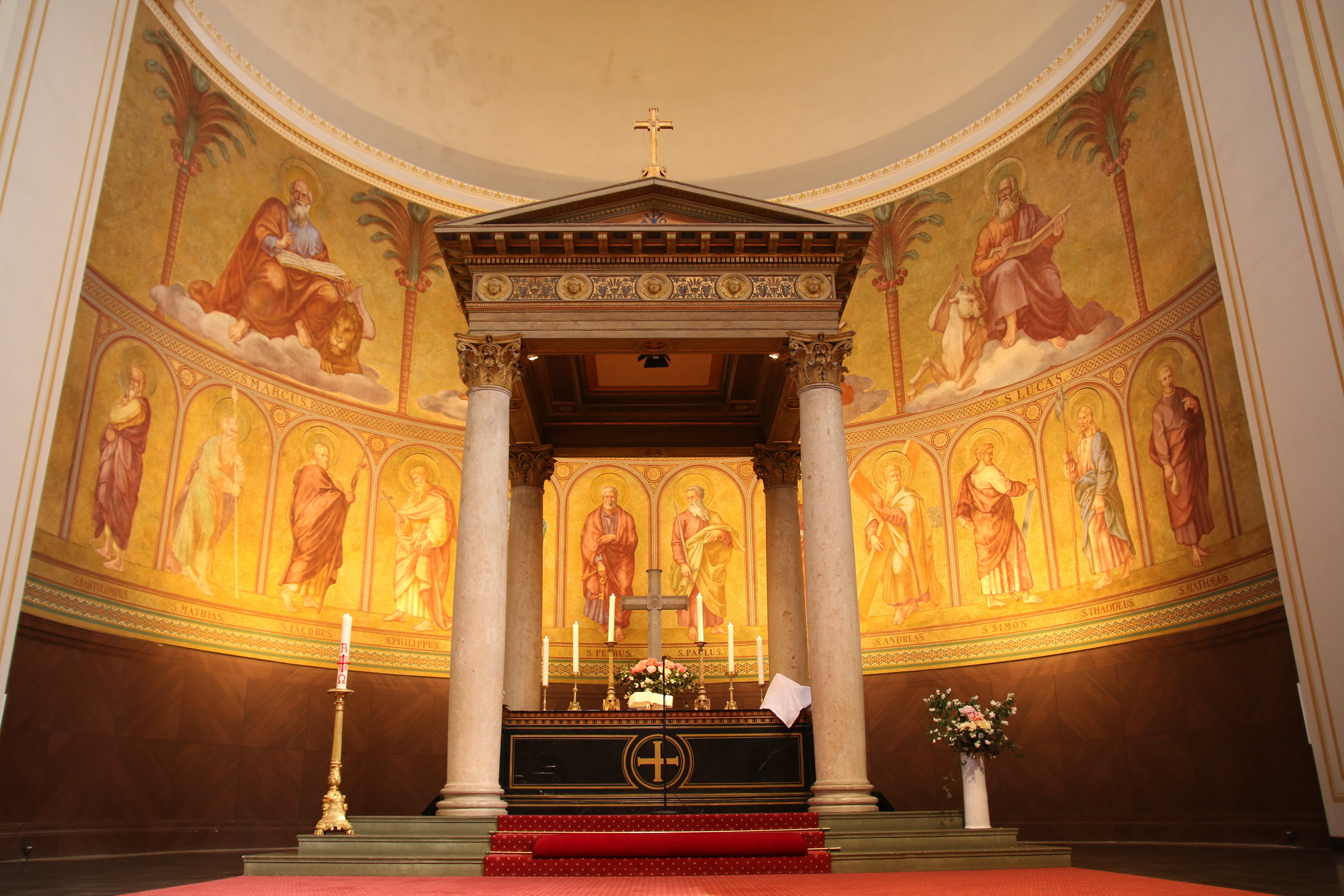 Altarraum der St. Nikolai Kirche Potsdam